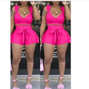 Stylish 2 piece short set